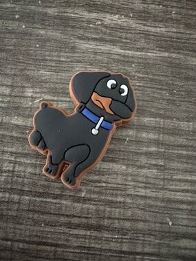 Black Dachshund CROCS Jibbitz 5/$20